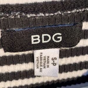 NBD dress, striped, medium